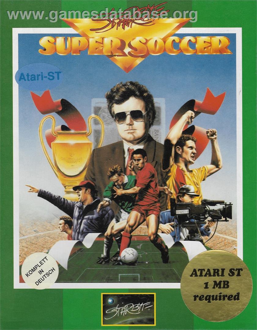 Starbyte Super Soccer - Atari ST - Artwork - Box